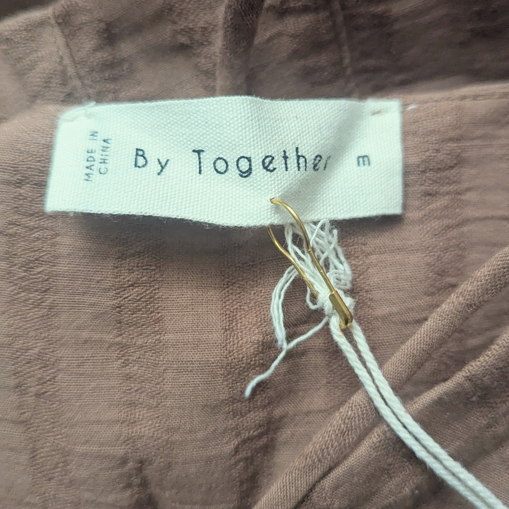 By Together Salmon Wide Leg Jumpsuit - Picture 7 of 7